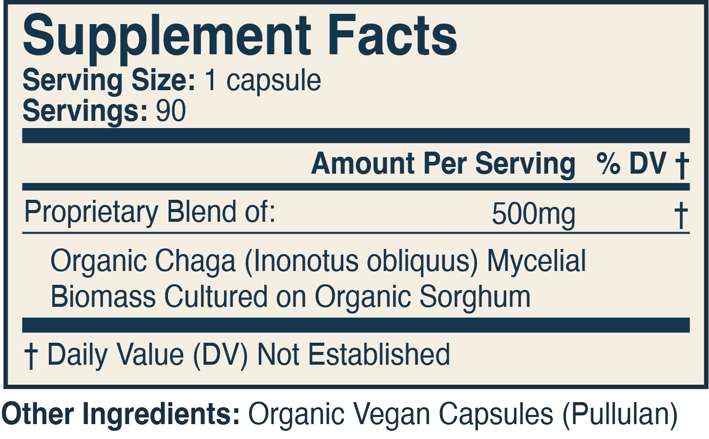 Supplement Facts Label 1